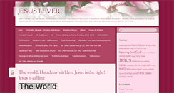 Desktop Screenshot of gospel.jesuslever.eu