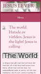 Mobile Screenshot of gospel.jesuslever.eu